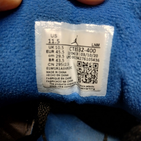 Air Jordan 3 Retro Varsity Royal - Picture 4 of 5